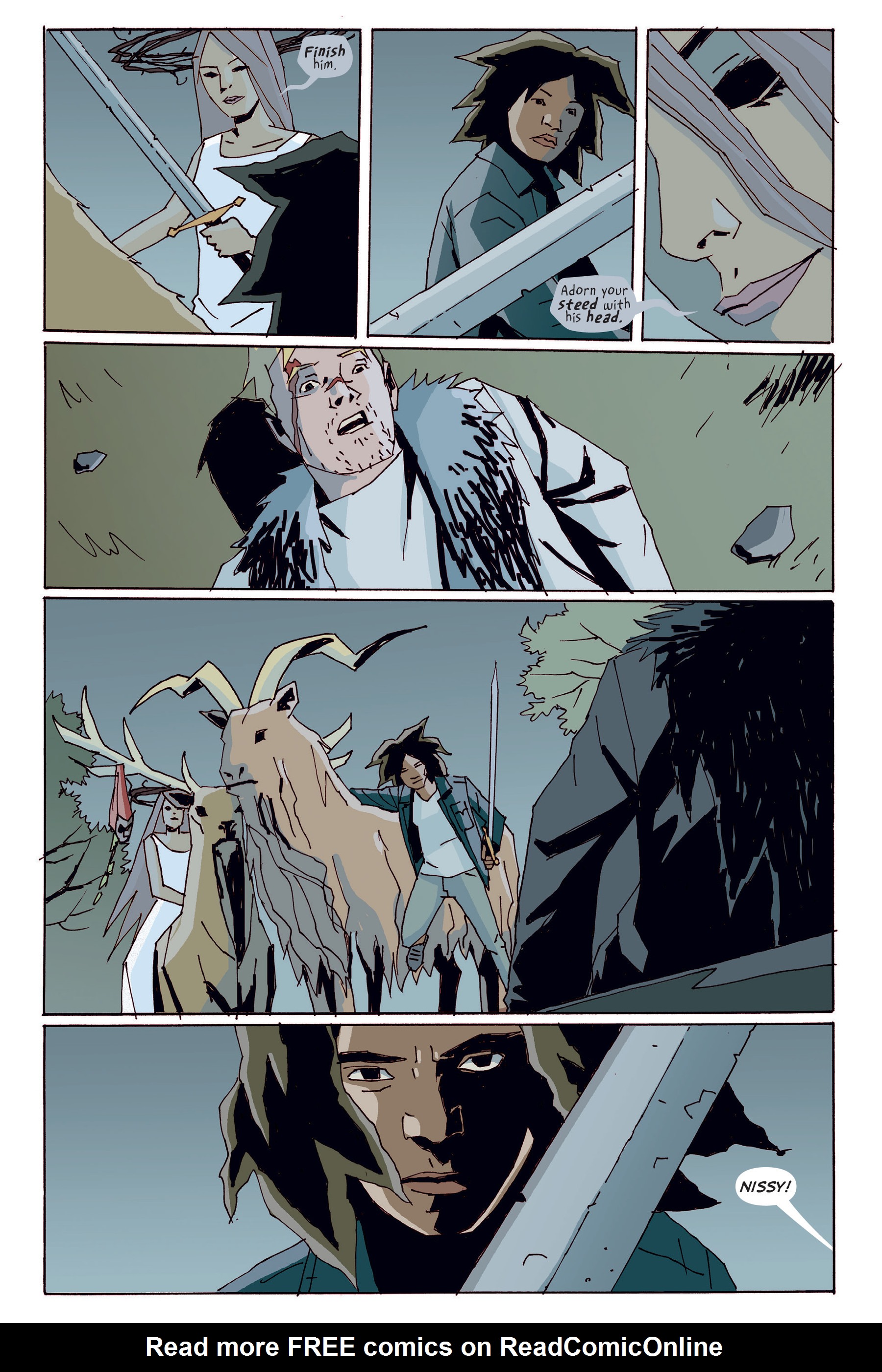 Read online Nicnevin and the Bloody Queen comic -  Issue # TPB - 109
