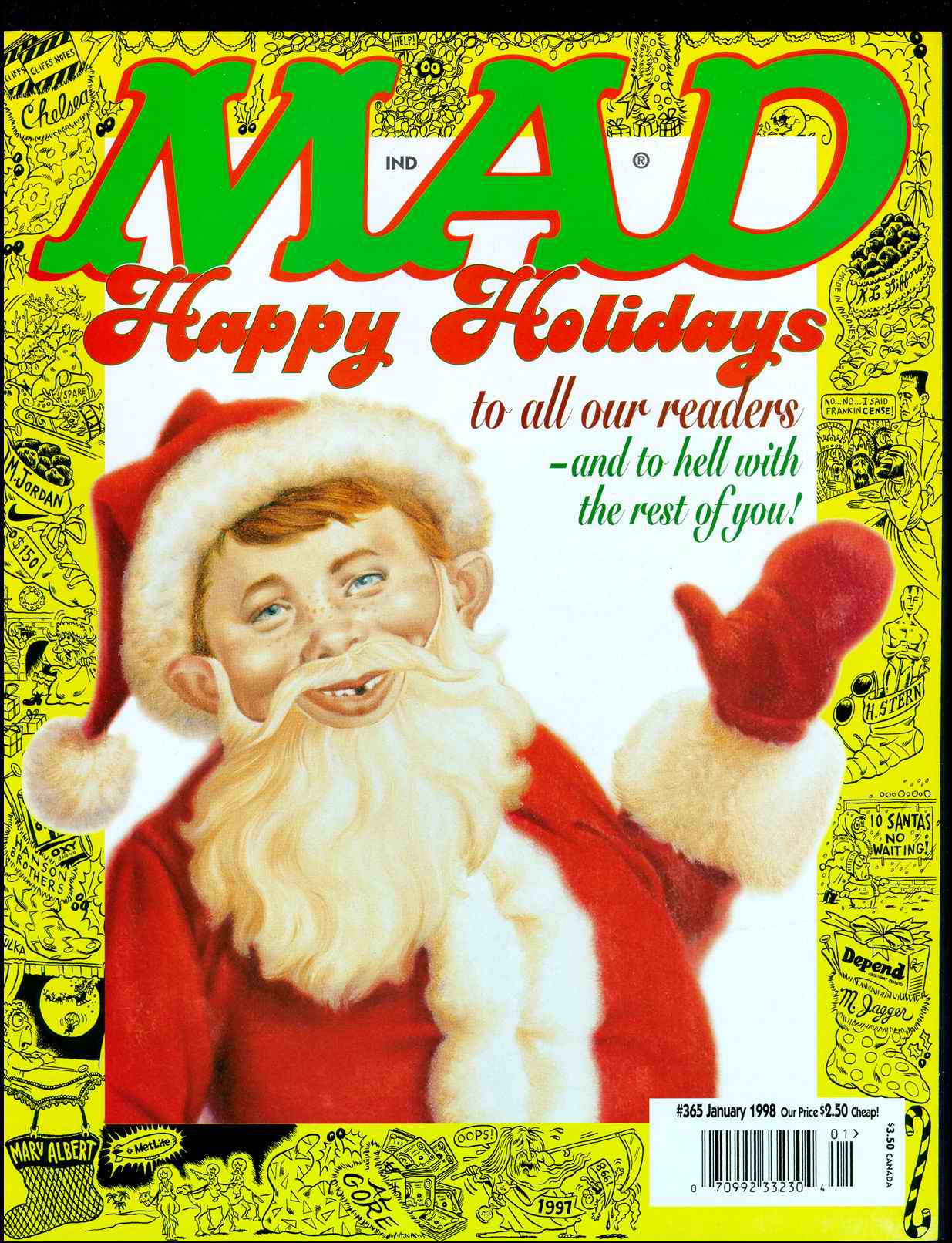 Read online MAD comic -  Issue #365 - 1