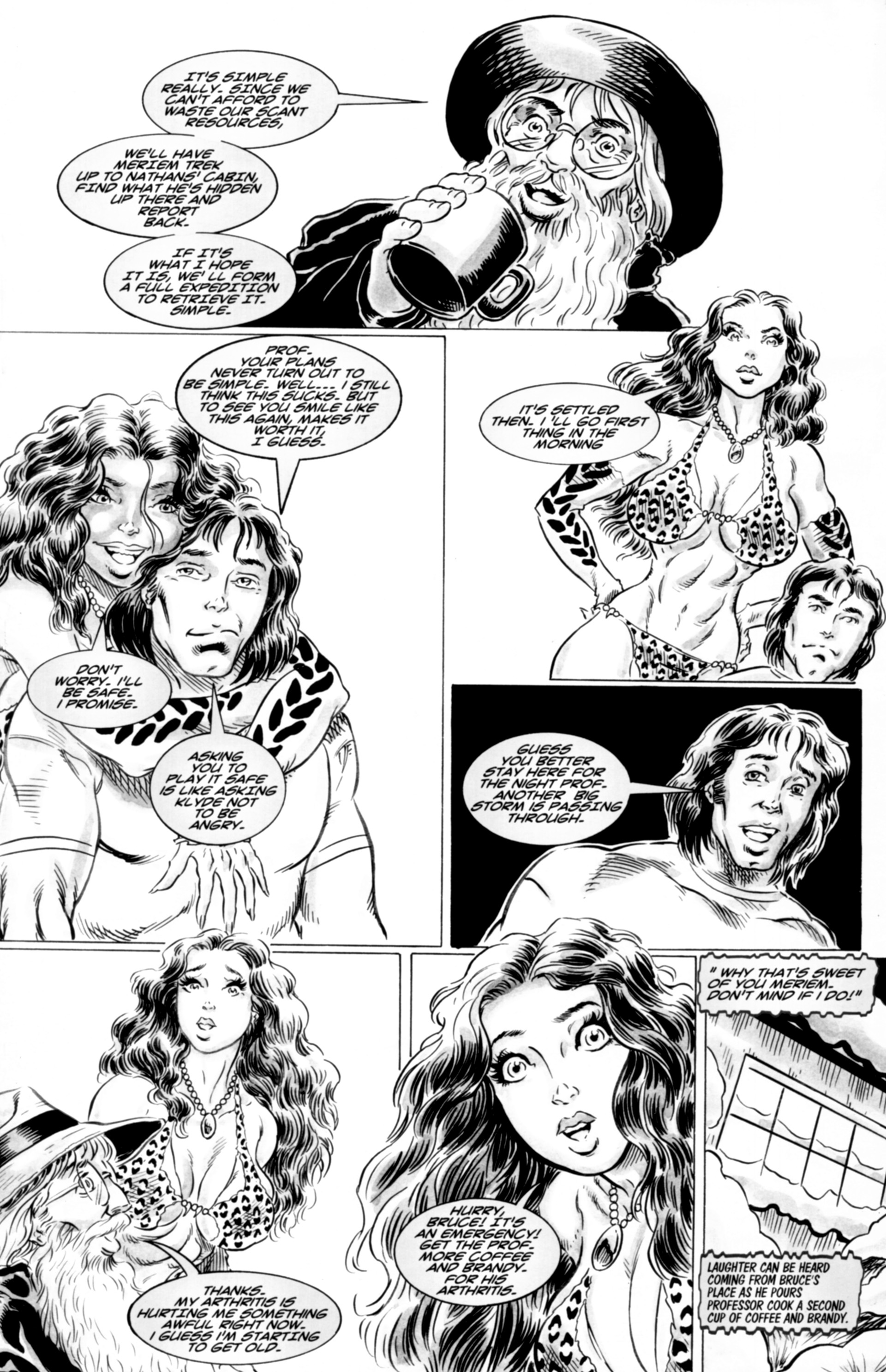Read online Cavewoman: Snow comic -  Issue #3 - 11