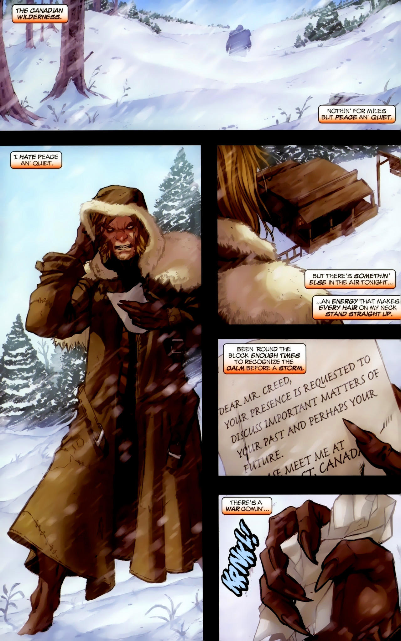 Read online Weapon X: First Class comic -  Issue #1 - 22