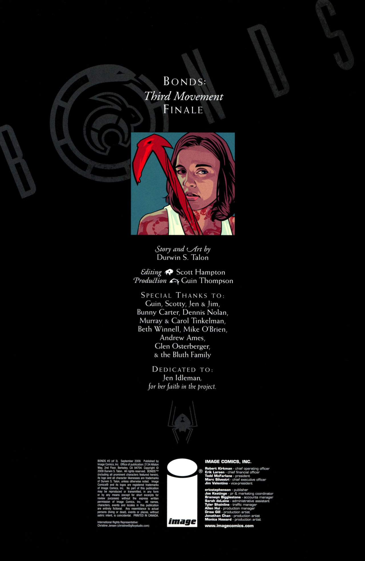 Read online Bonds comic -  Issue #3 - 2