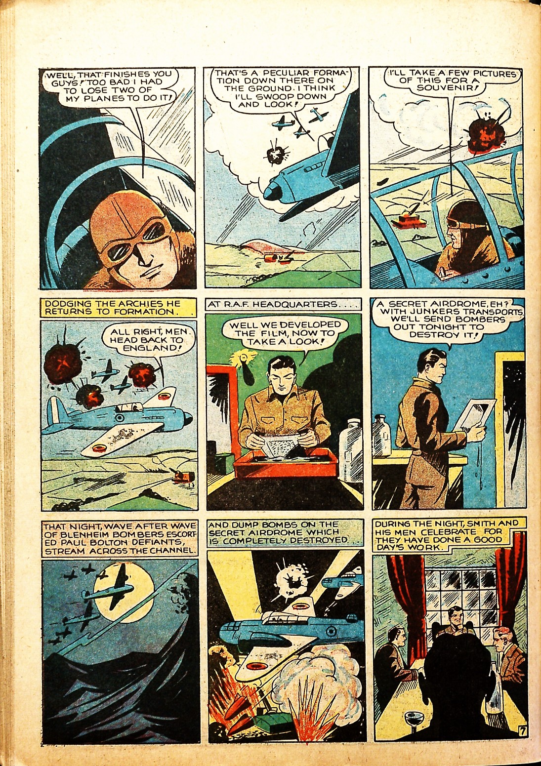 Read online Wings Comics comic -  Issue #2 - 58