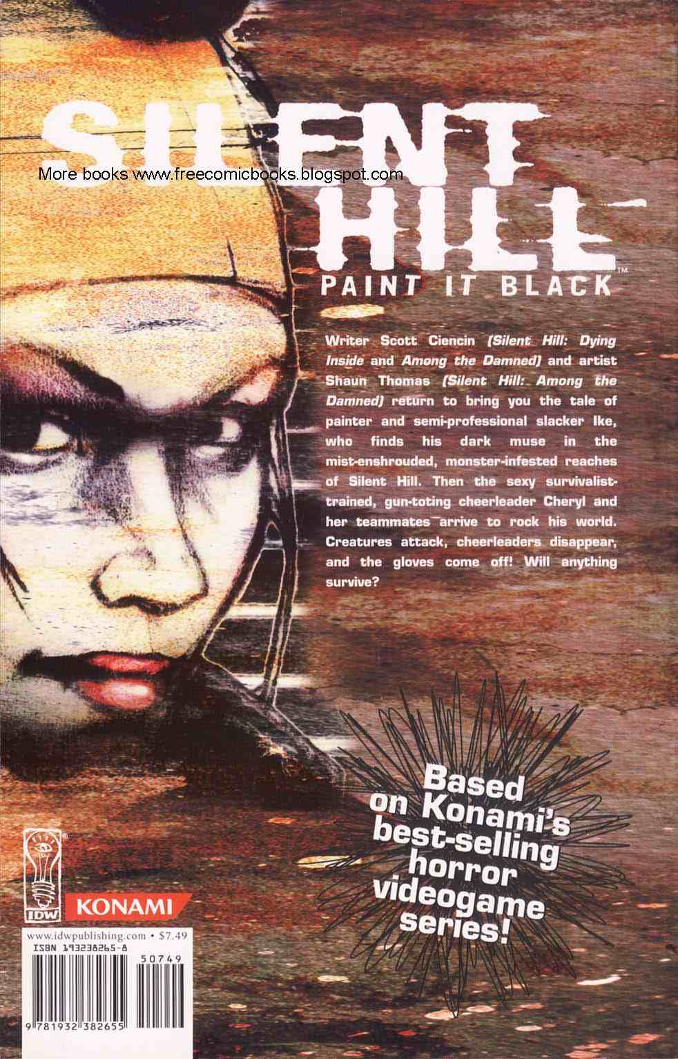 Read online Silent Hill: Paint It Black comic -  Issue # Full - 52