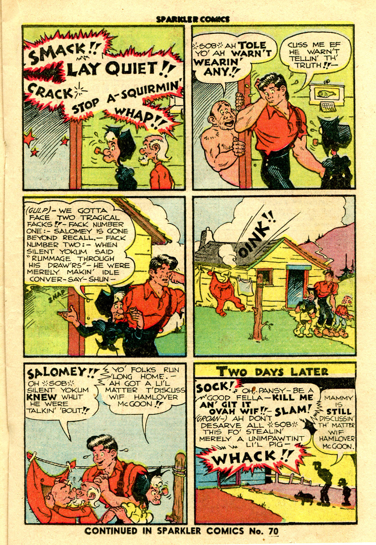 Read online Sparkler Comics comic -  Issue #69 - 25