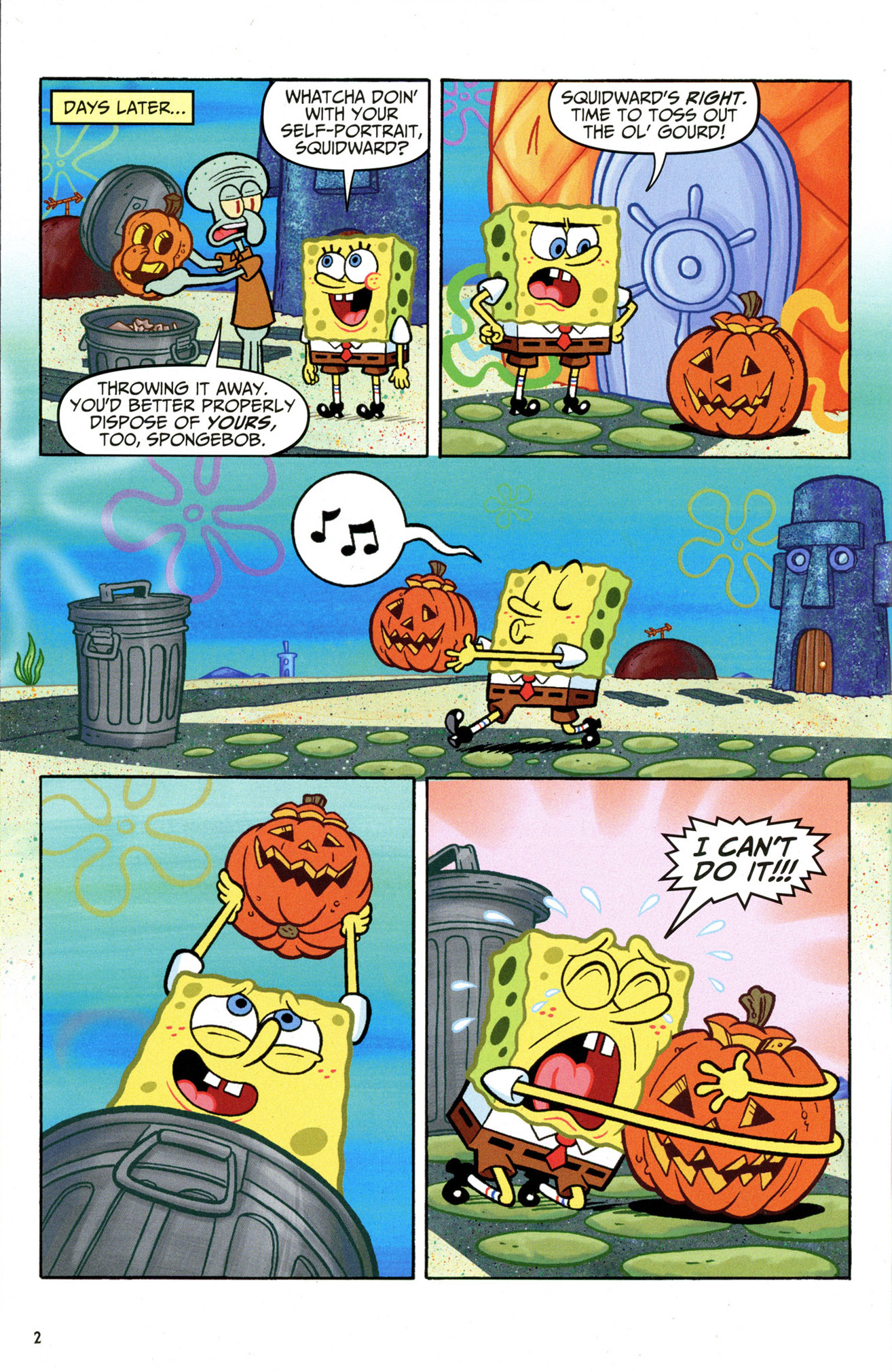 Read online SpongeBob Comics comic -  Issue #25 - 4