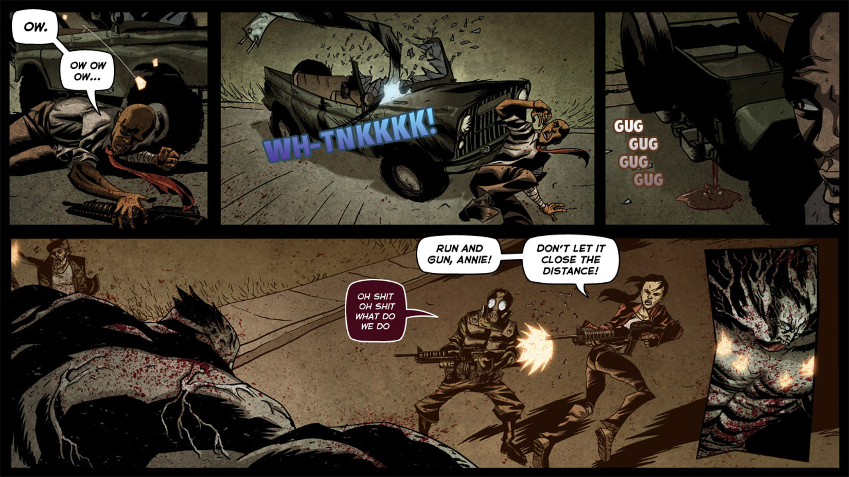 Read online Left 4 Dead: The Sacrifice comic -  Issue #3 - 34