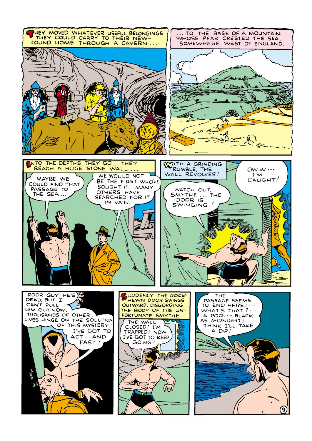 Read online Sub-Mariner Comics comic -  Issue #3 - 12