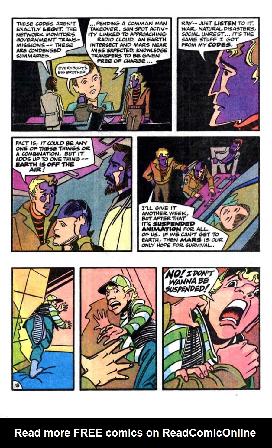 Read online Mars comic -  Issue #1 - 20