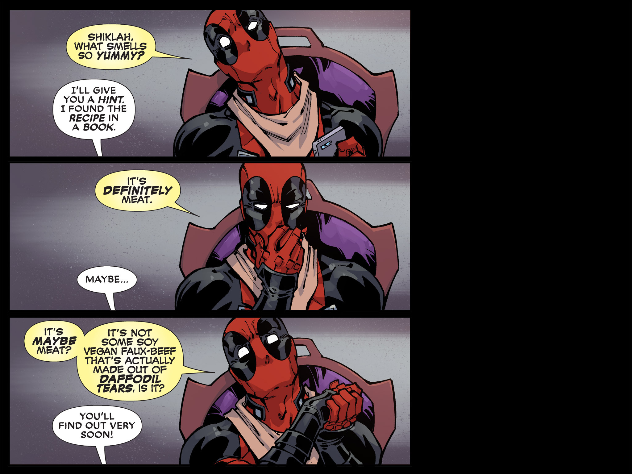Read online Deadpool: Too Soon? Infinite Comic comic -  Issue #4 - 64