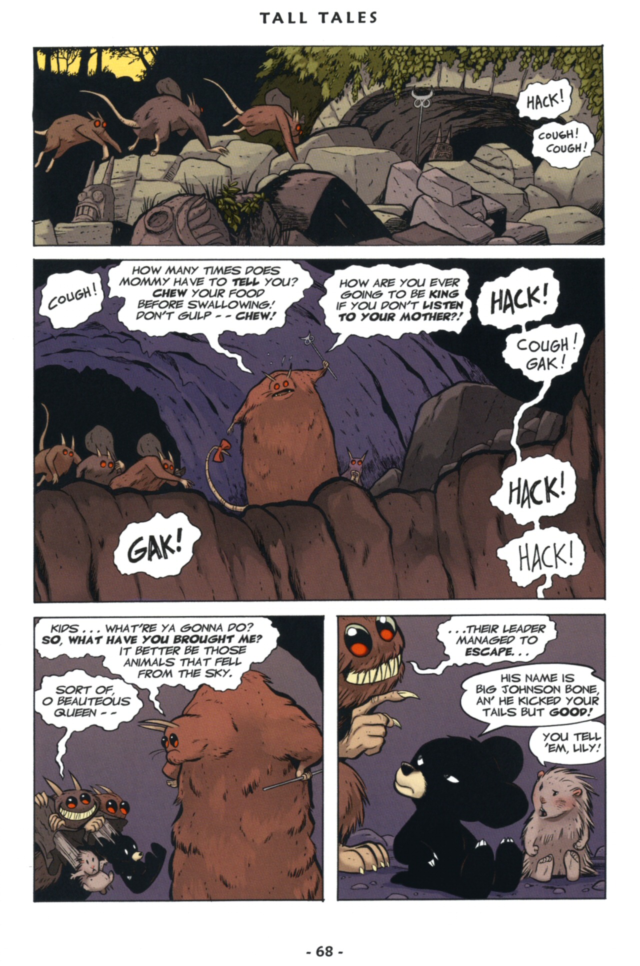 Read online Bone: Tall Tales comic -  Issue # TPB - 78