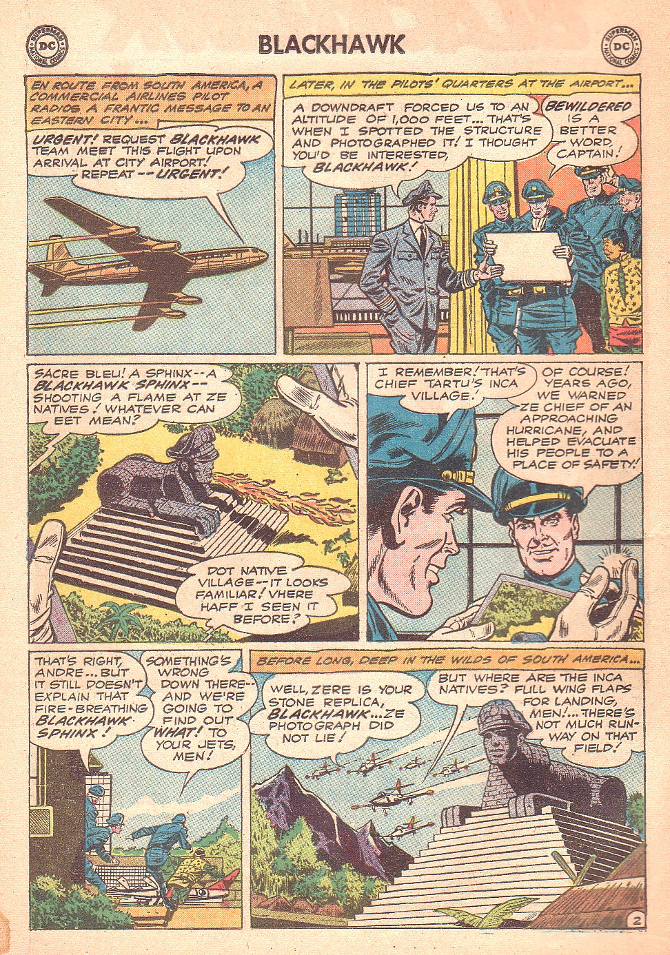 Read online Blackhawk (1957) comic -  Issue #157 - 4