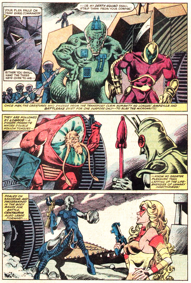 Read online Micronauts (1979) comic -  Issue #35 - 16