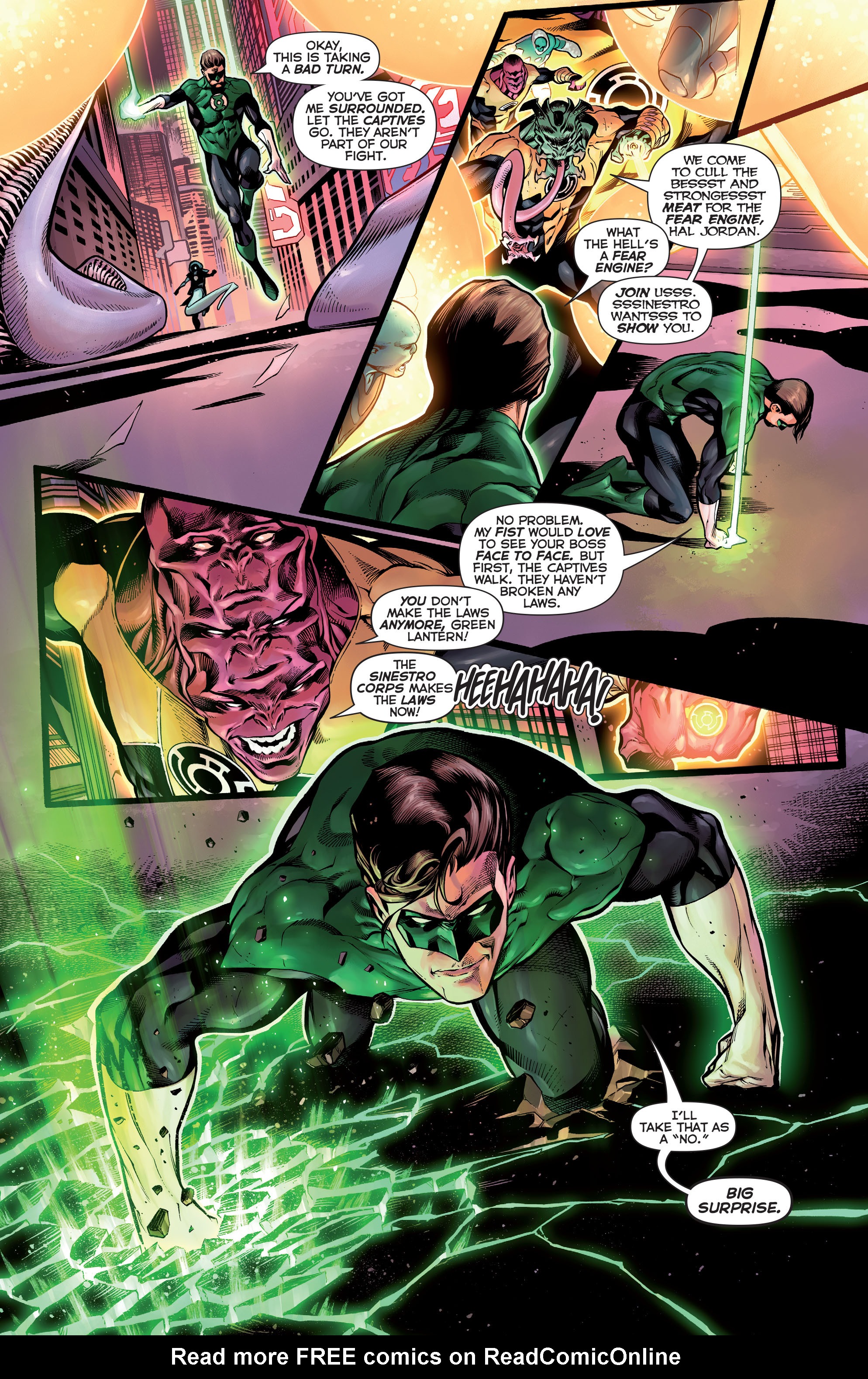 Read online Hal Jordan And The Green Lantern Corps comic -  Issue #3 - 7