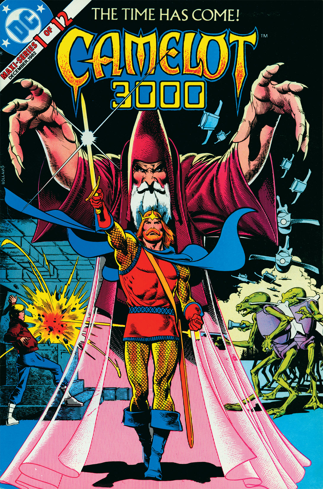 Read online Camelot 3000 comic -  Issue #1 - 1