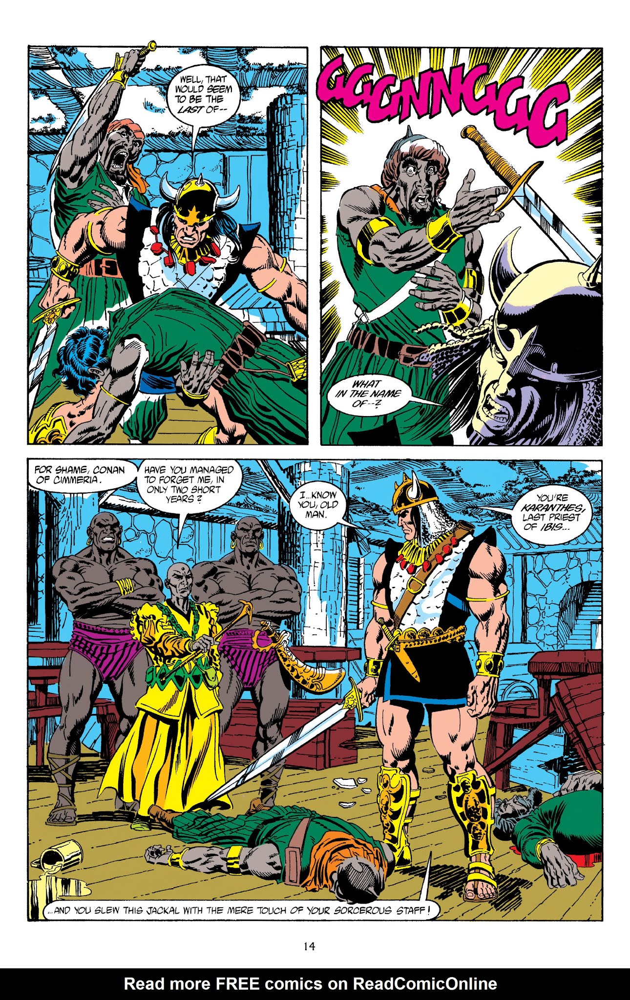 Read online The Chronicles of Conan comic -  Issue # TPB 31 (Part 1) - 16