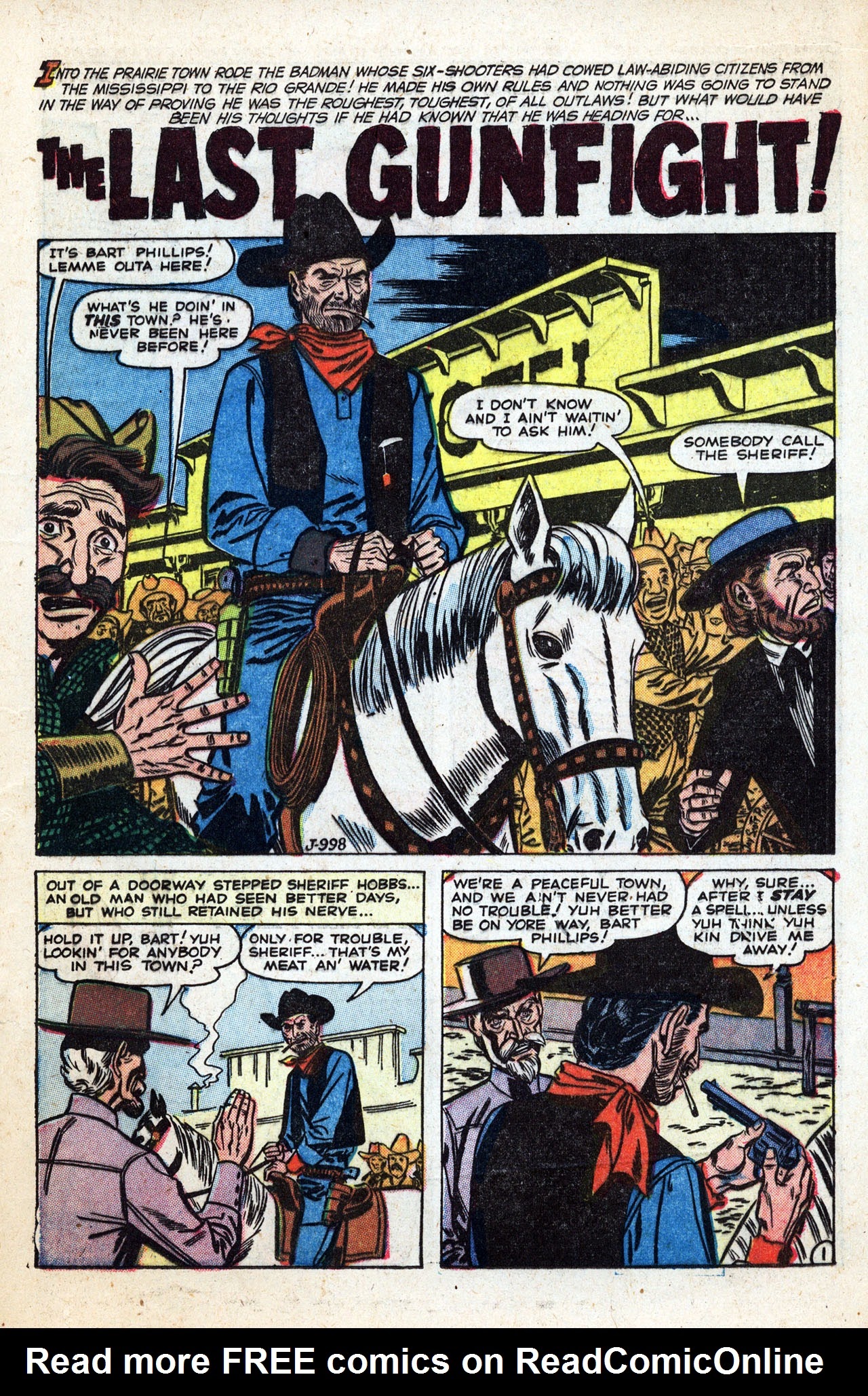 Read online Western Gunfighters (1956) comic -  Issue #21 - 17