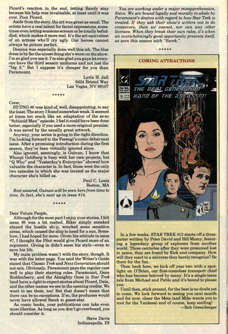 Read online Star Trek: The Next Generation (1989) comic -  Issue #12 - 27