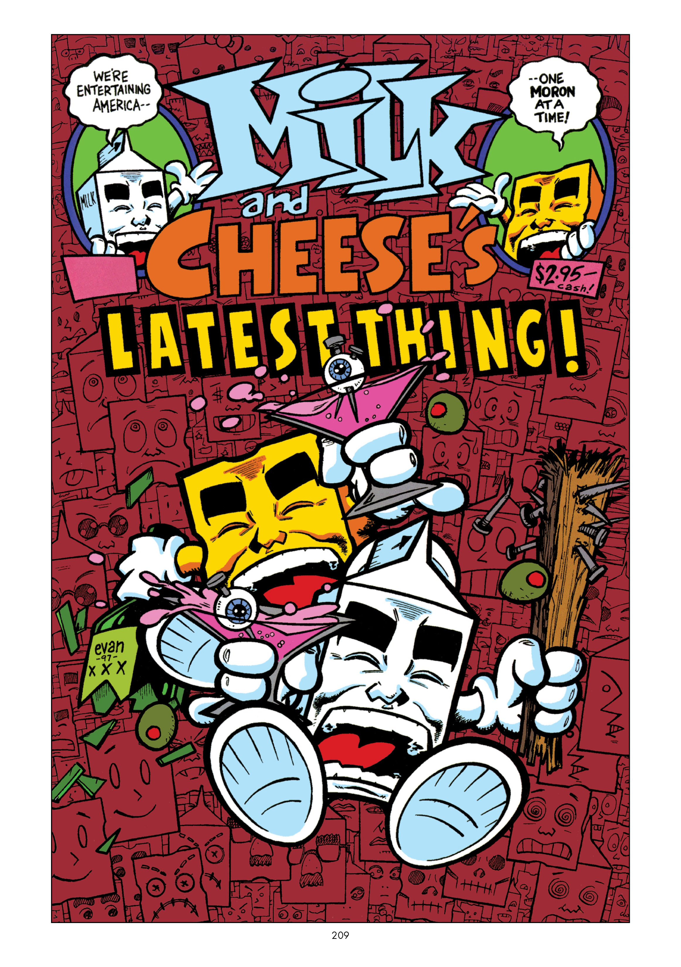Read online Milk And Cheese: Dairy Products Gone Bad! comic -  Issue # Full - 209