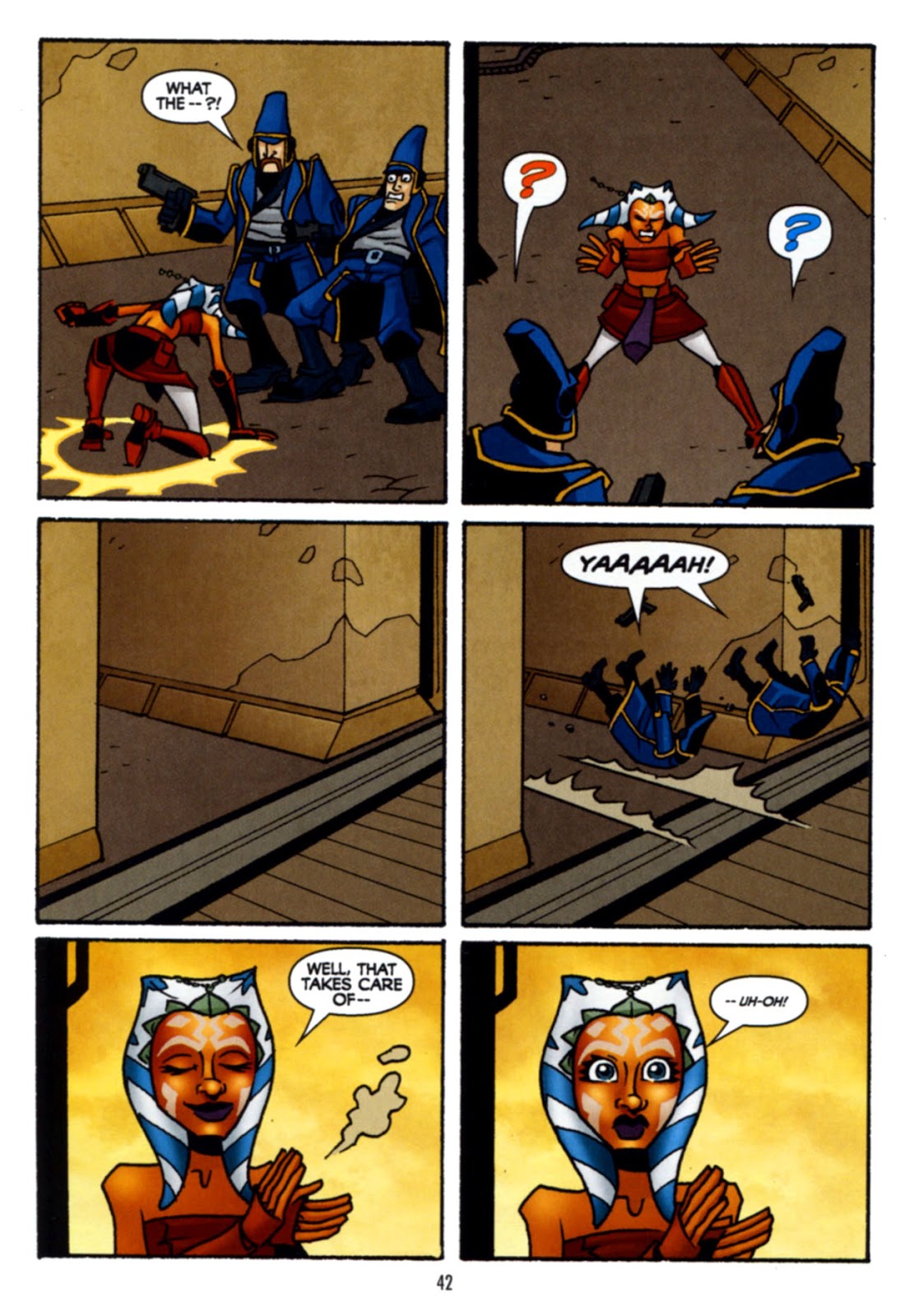 Star Wars: The Clone Wars - The Wind Raiders of Taloraan issue Full - Page 41