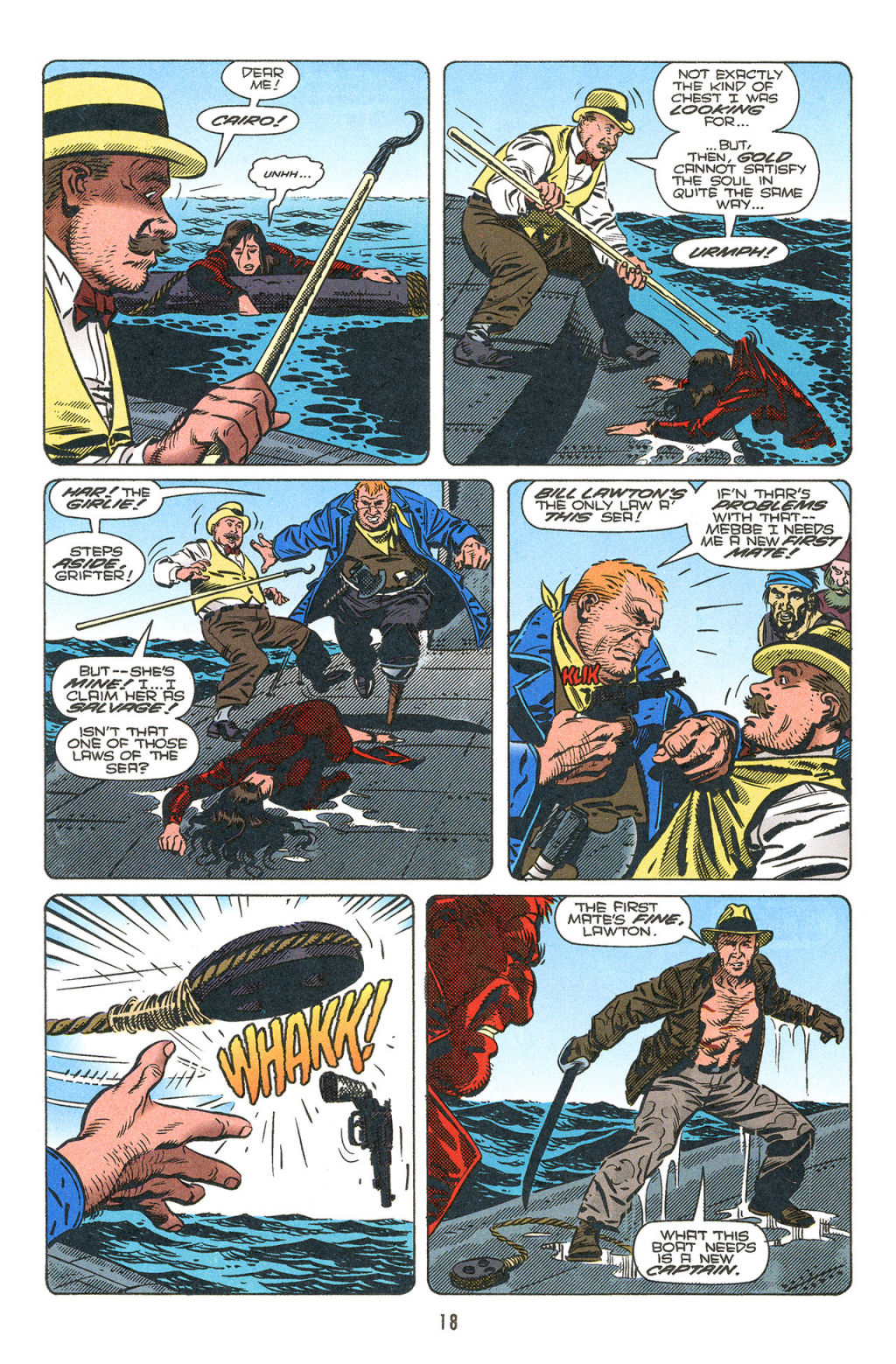 Read online Indiana Jones and the Sargasso Pirates comic -  Issue #4 - 20