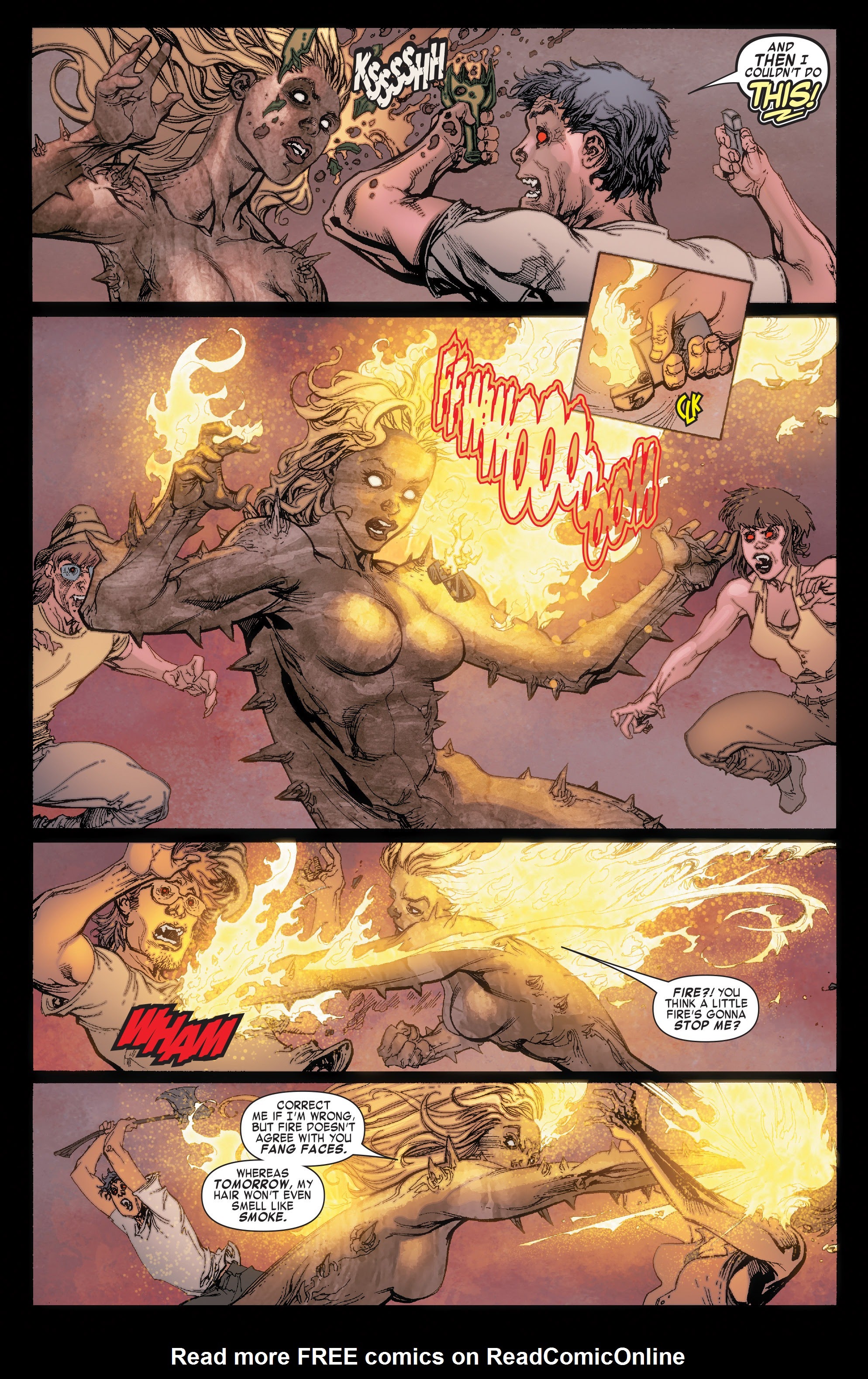Read online X-Men: Curse of the Mutants - X-Men Vs. Vampires comic -  Issue #1 - 8