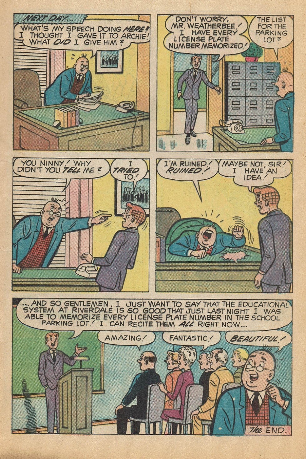 Read online Life With Archie (1958) comic -  Issue #105 - 17