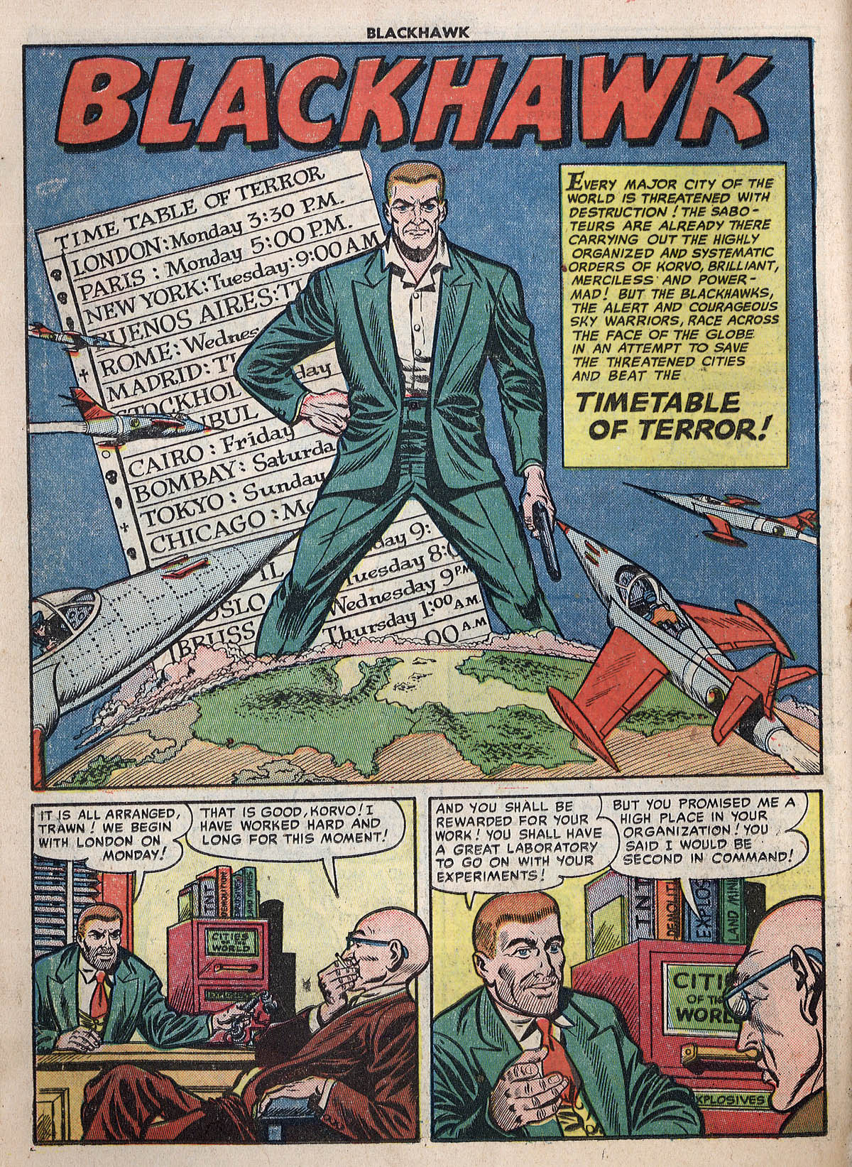 Read online Blackhawk (1957) comic -  Issue #46 - 18