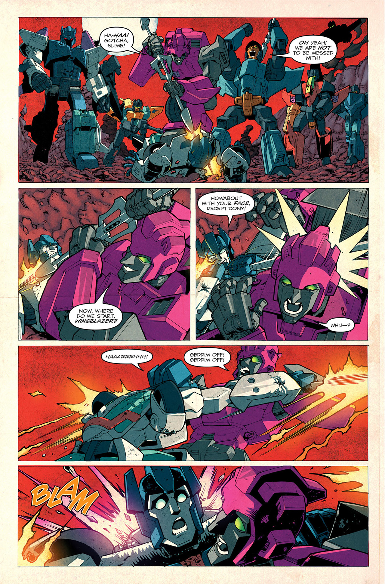 Read online Transformers: Last Stand of The Wreckers comic -  Issue #1 - 17