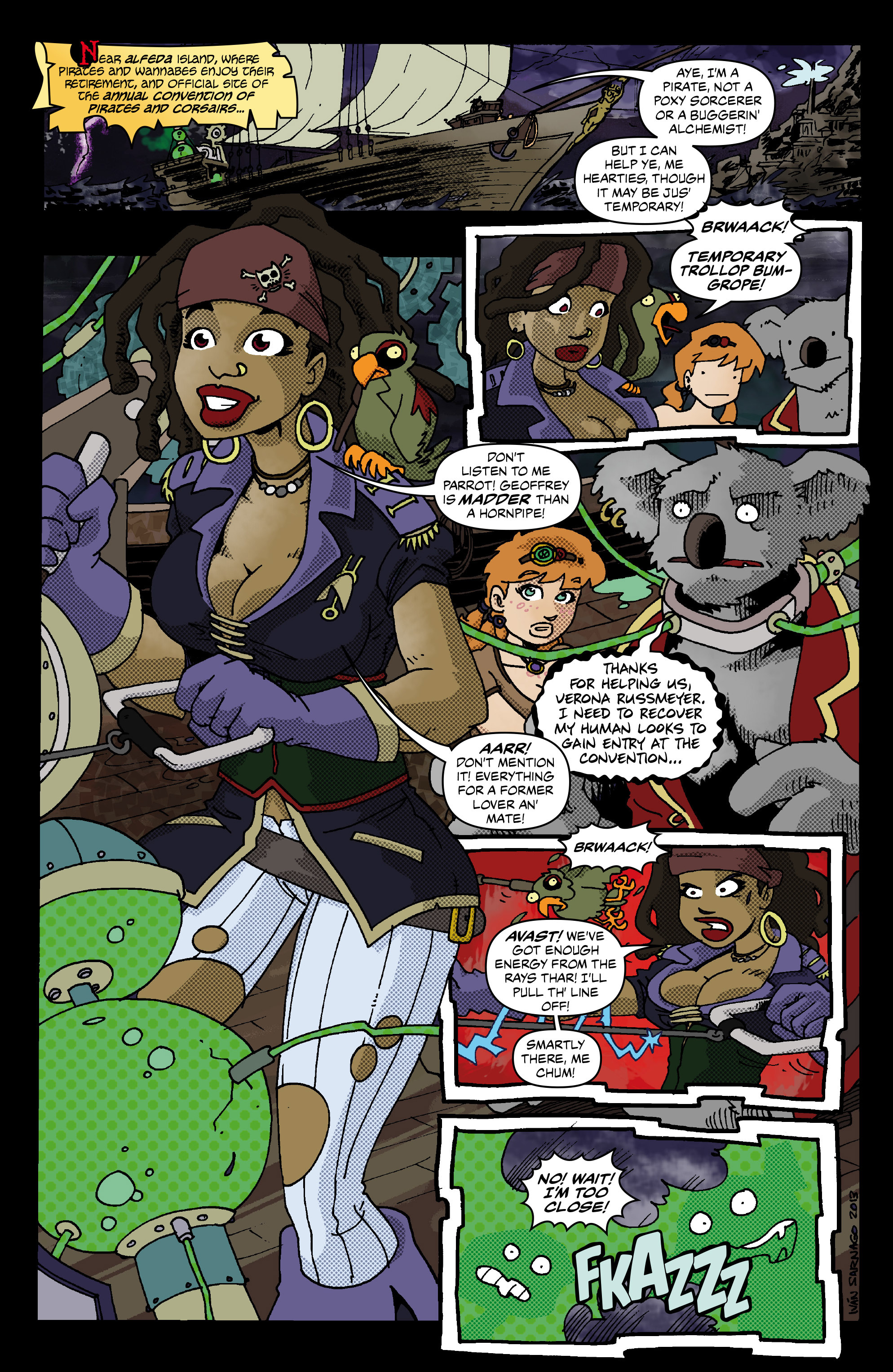 Read online Rogues! (2013) comic -  Issue #6 - 23