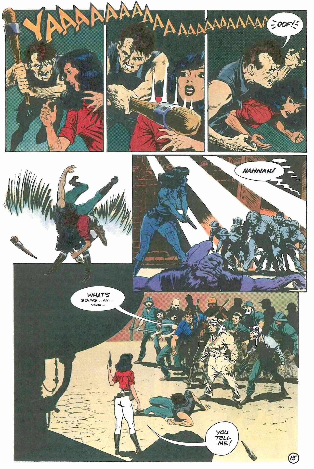 Read online Cadillacs & Dinosaurs comic -  Issue #4 - 17