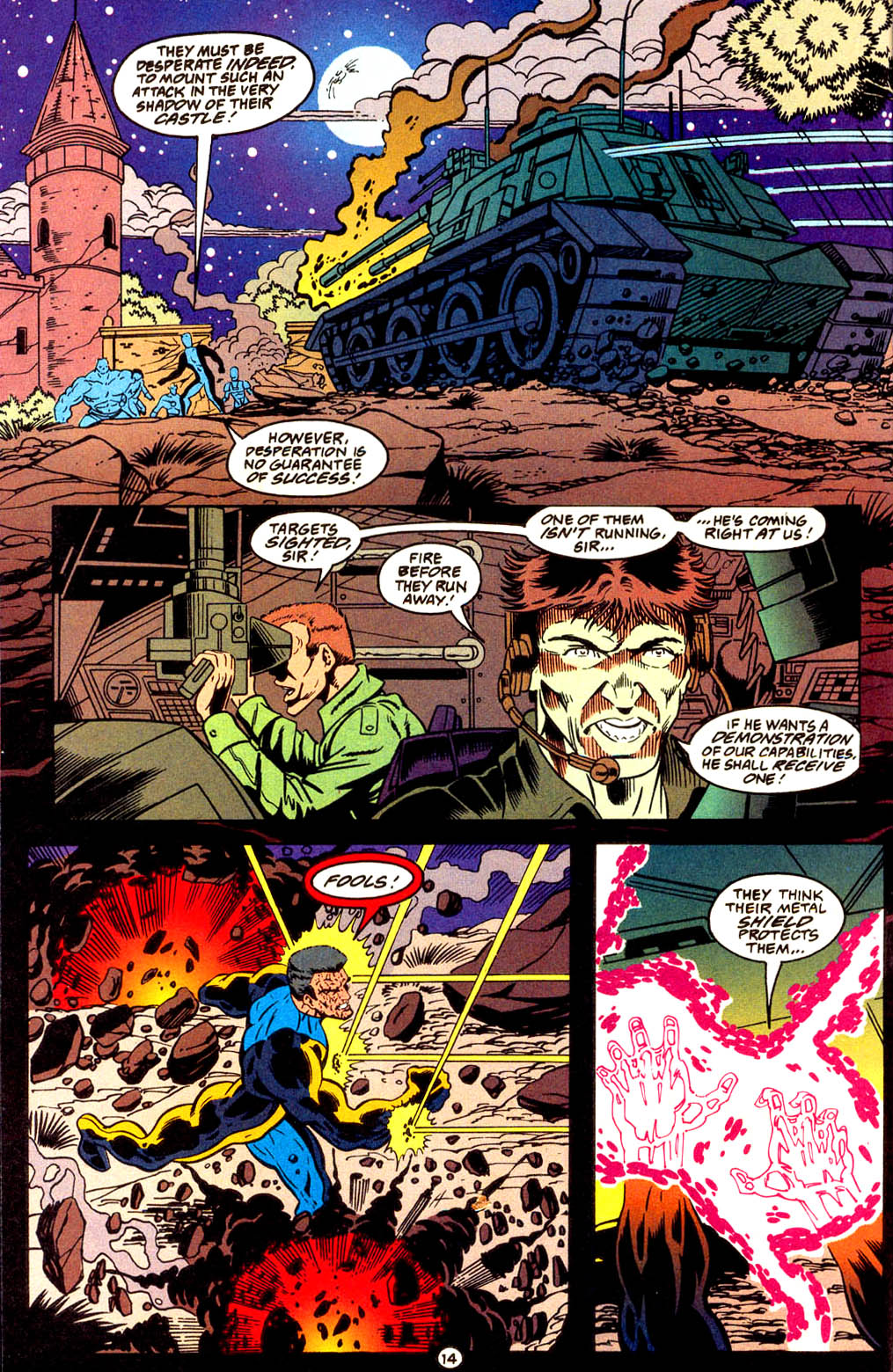 Read online Outsiders (1993) comic -  Issue #4 - 14