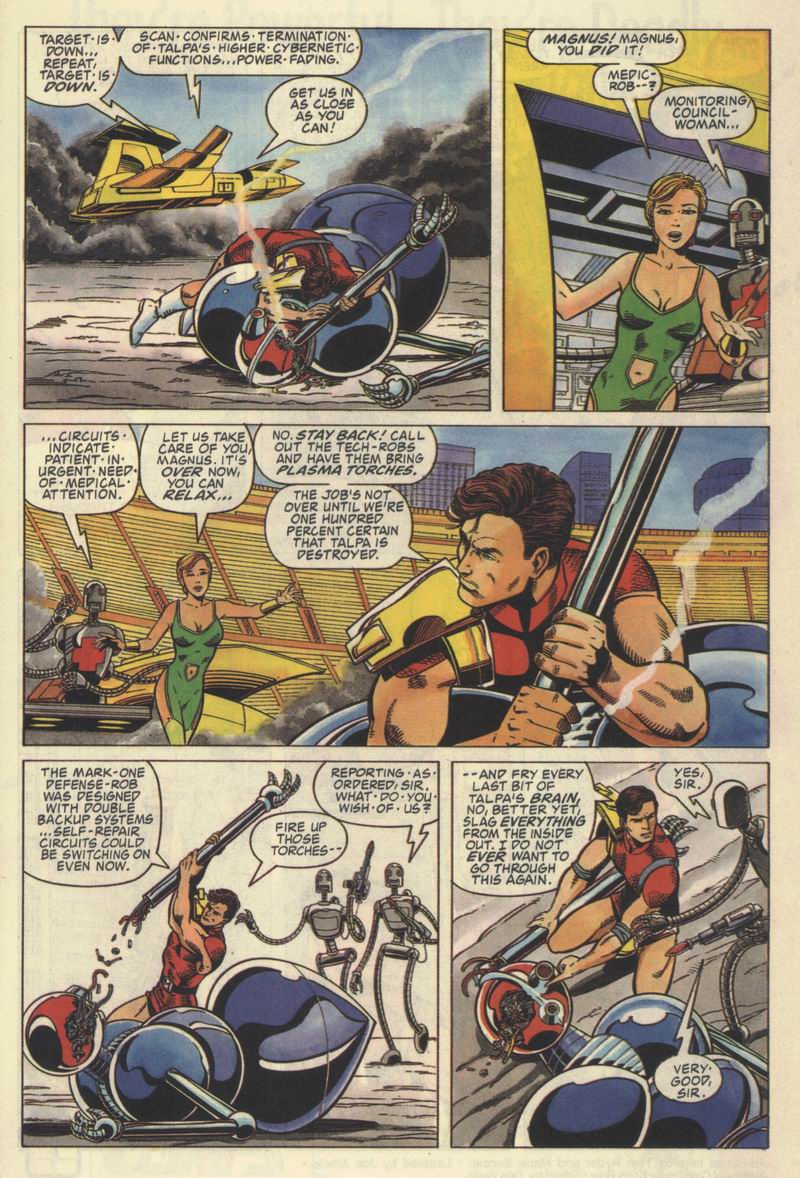 Read online Magnus Robot Fighter (1991) comic -  Issue #17 - 22