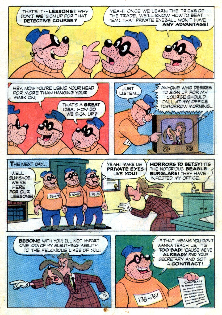 Read online Walt Disney THE BEAGLE BOYS comic -  Issue #17 - 5