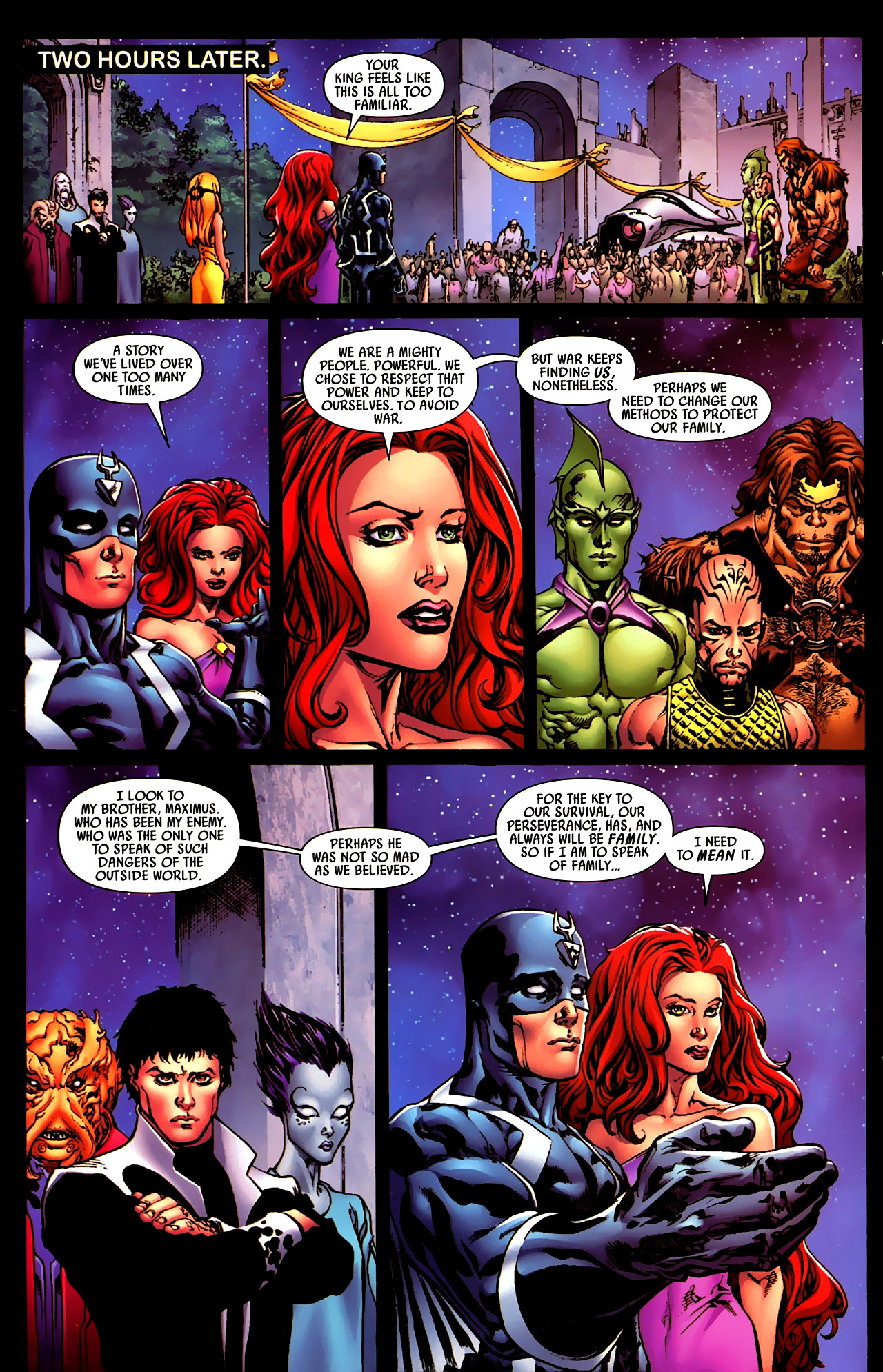 Read online Secret Invasion: Inhumans comic -  Issue #4 - 22