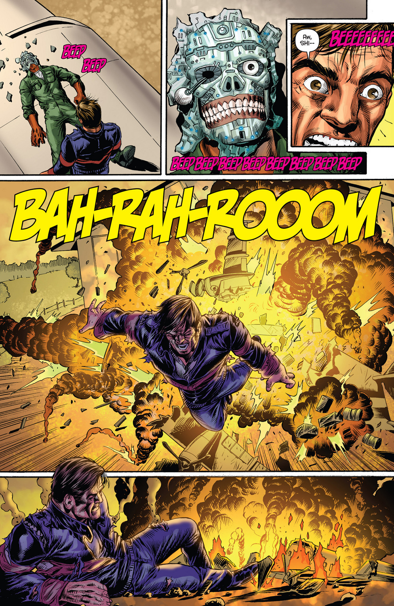 Read online Bionic Man comic -  Issue #16 - 20