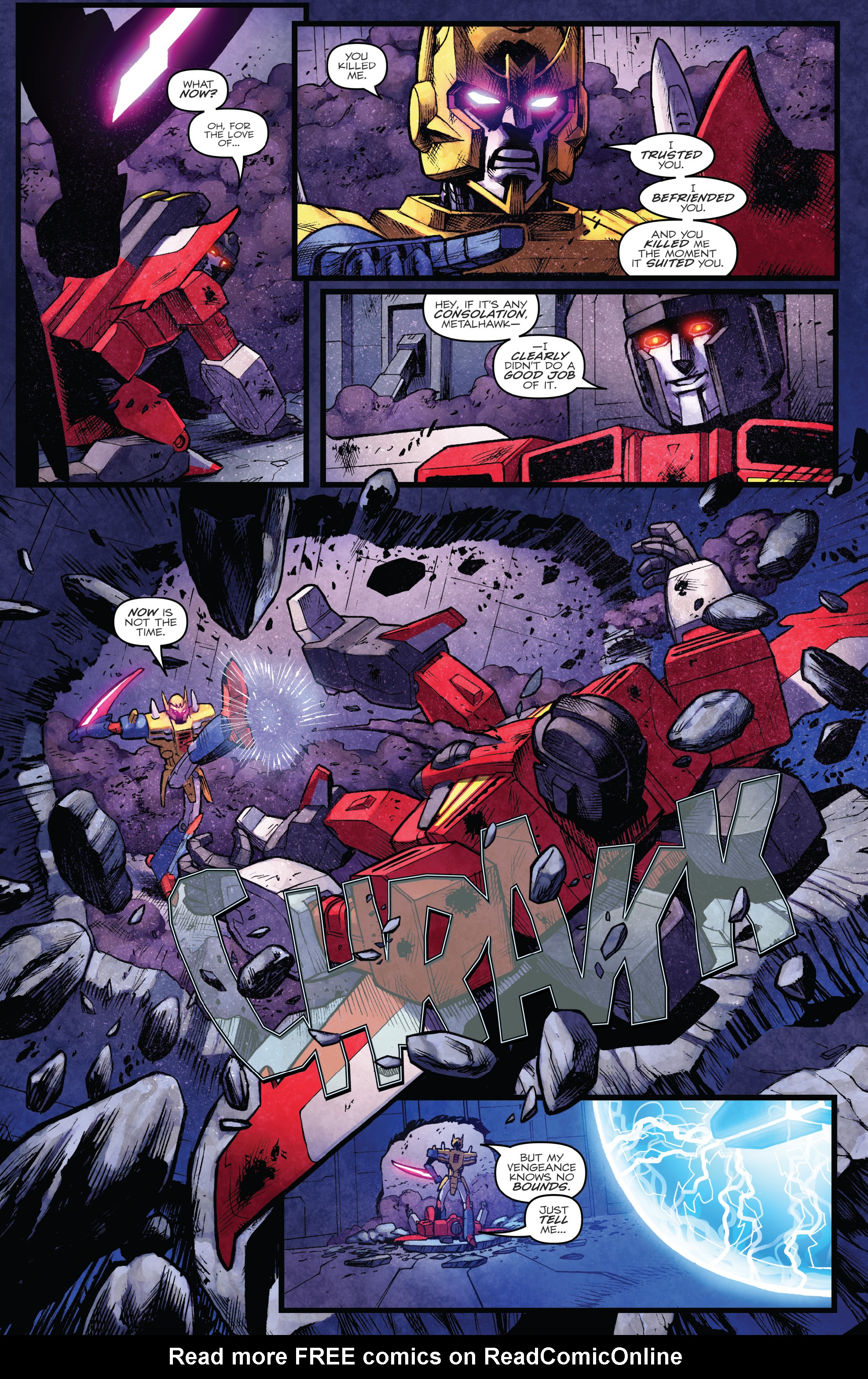 Read online The Transformers: Dark Cybertron comic -  Issue # Full - 72