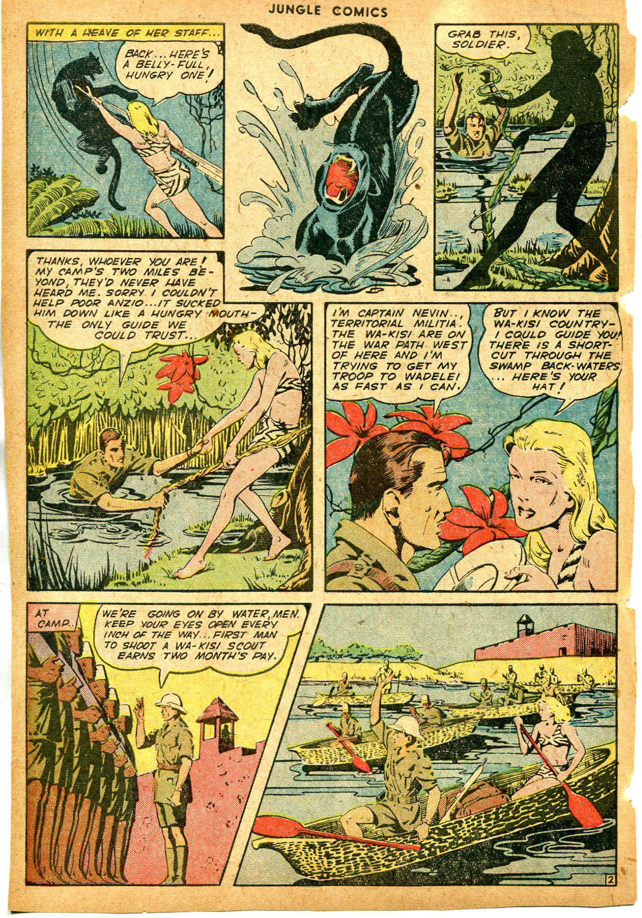Read online Jungle Comics comic -  Issue #58 - 44