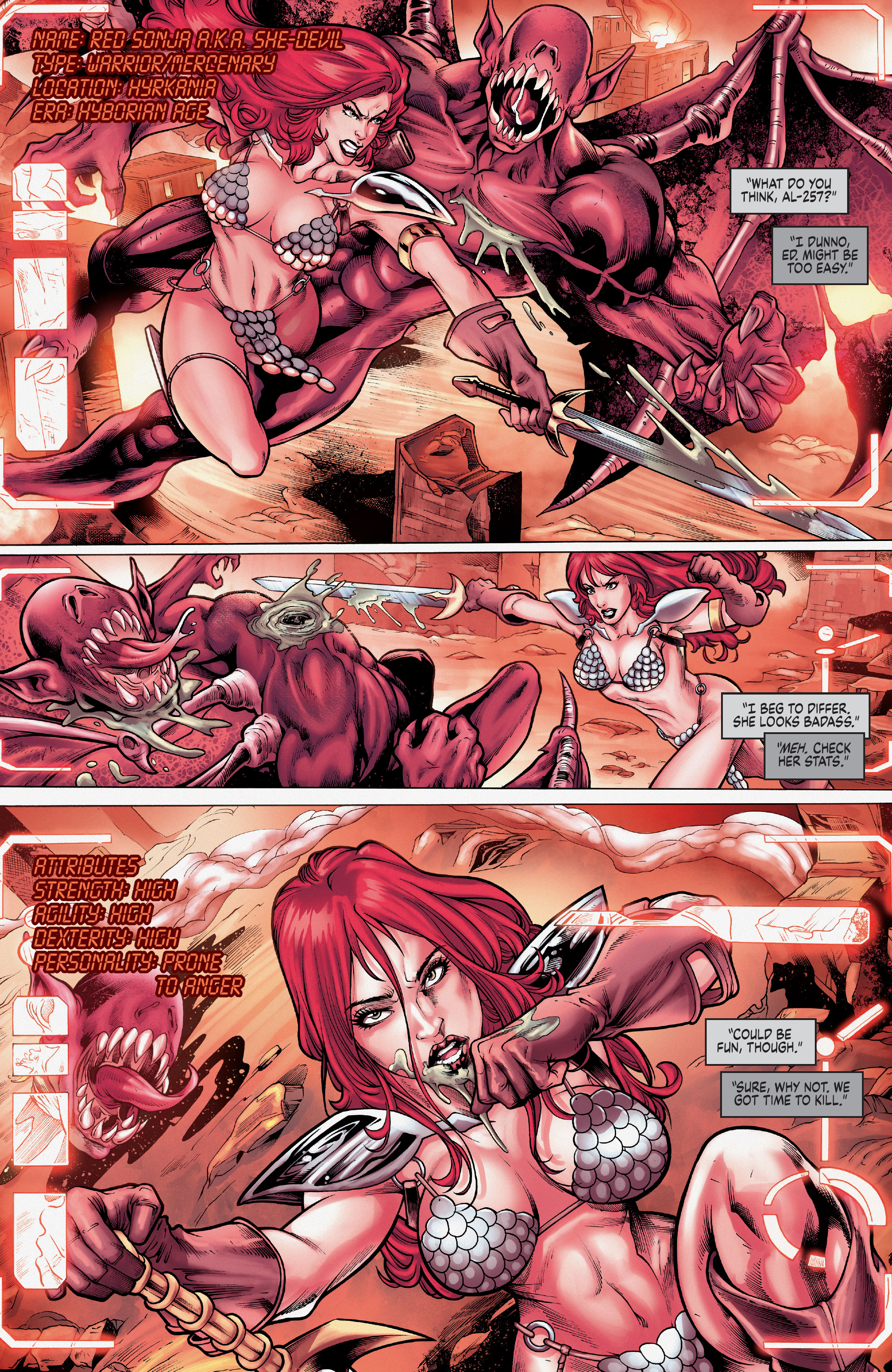 Read online Red Sonja: 1982 One-Shot comic -  Issue # Full - 5