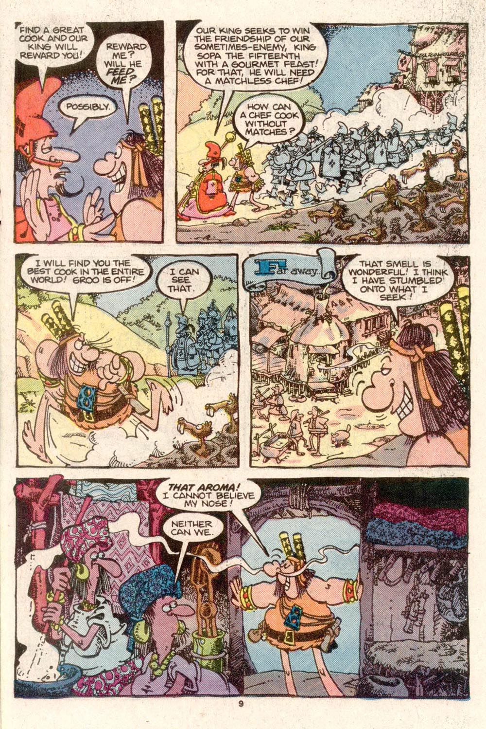 Read online Sergio Aragonés Groo the Wanderer comic -  Issue #28 - 9