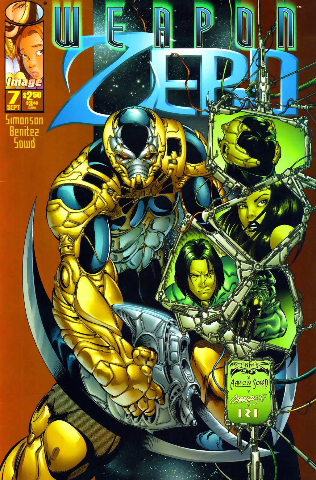 Weapon Zero (1996) issue 7 - Page 1