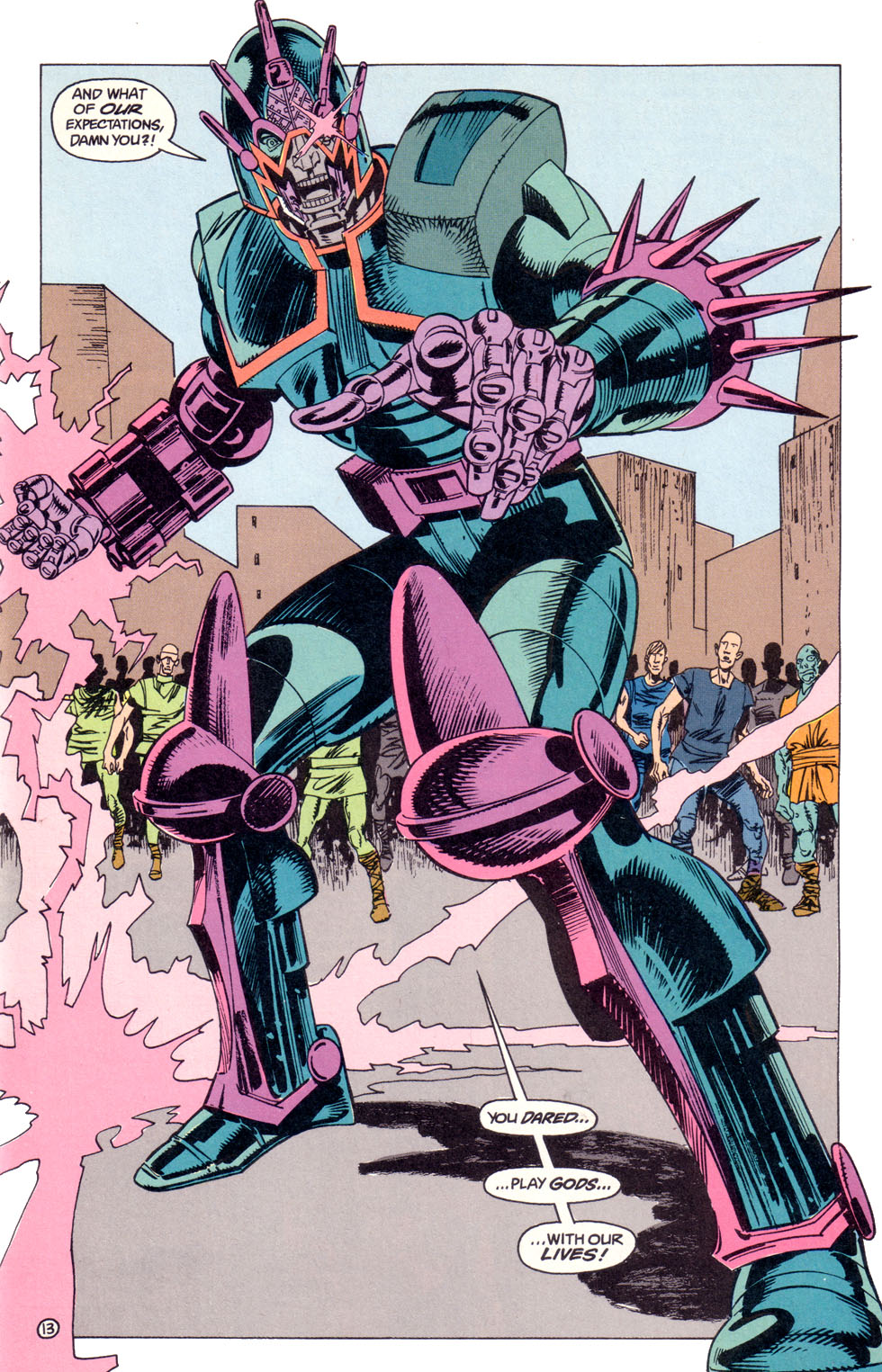 Read online Electric Warrior comic -  Issue #18 - 15