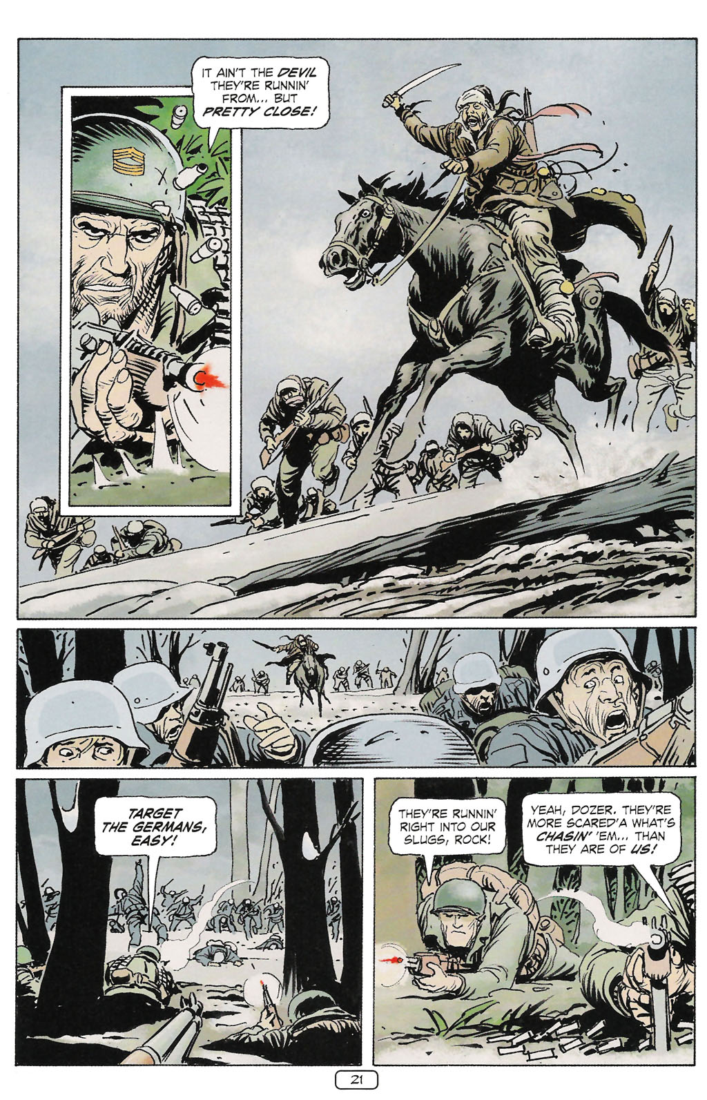 Read online Sgt. Rock: The Prophecy comic -  Issue #2 - 22