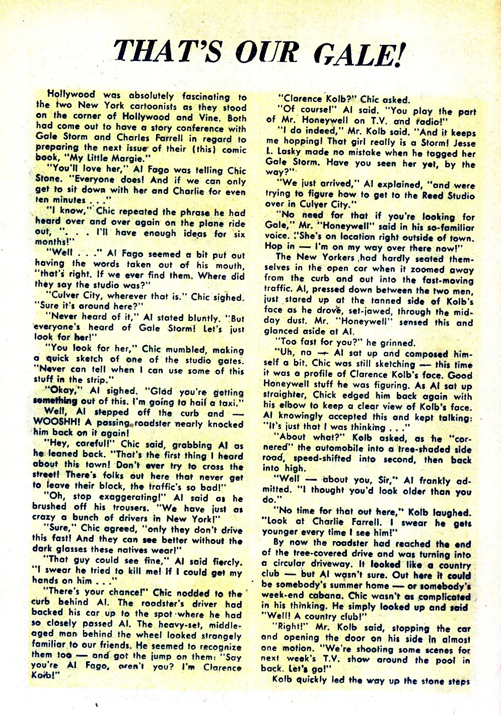 Read online My Little Margie (1954) comic -  Issue #5 - 16