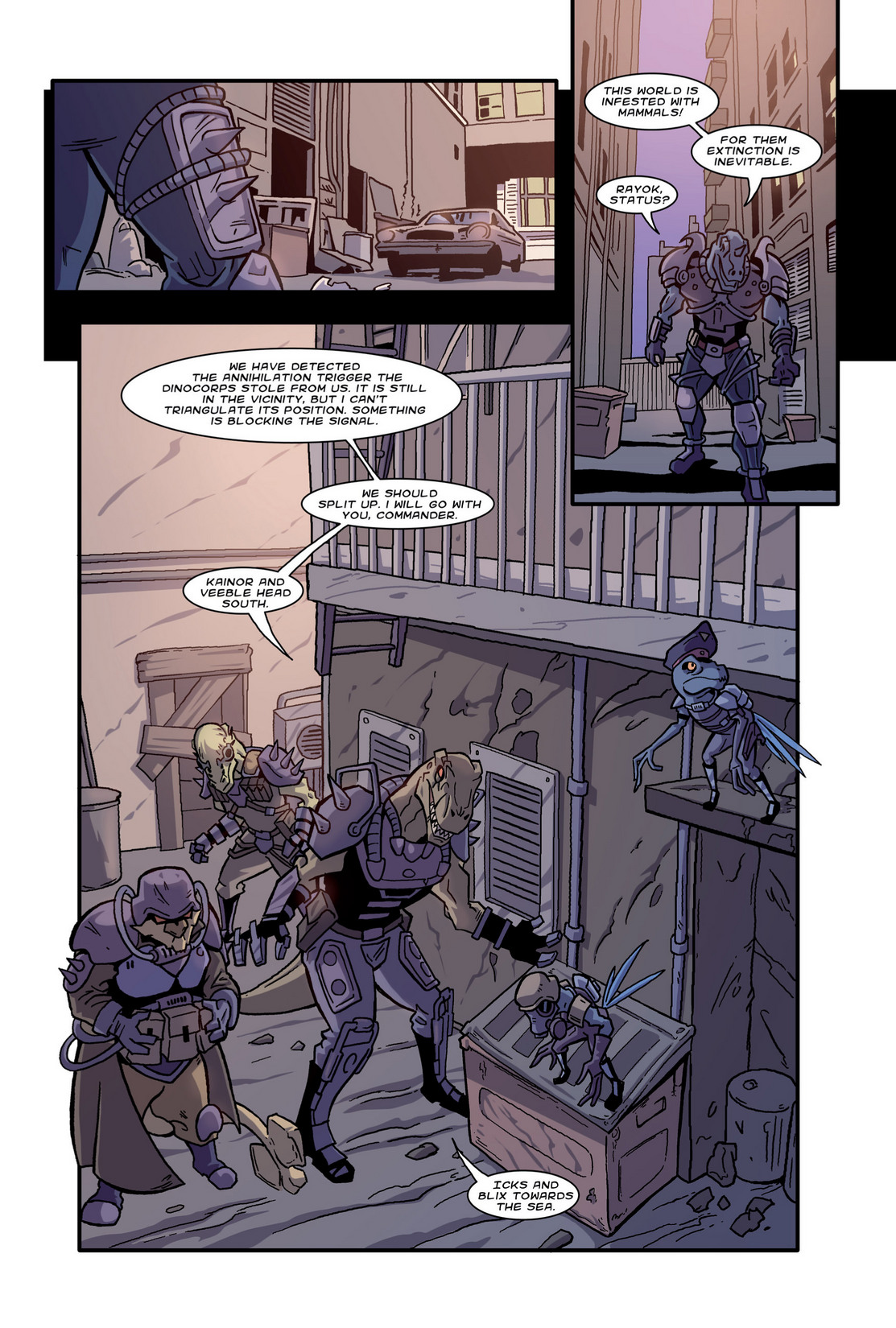 Read online Dinocorps comic -  Issue # TPB - 38