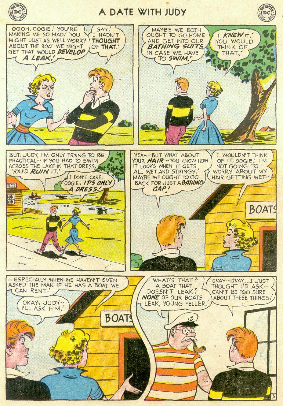 Read online A Date with Judy comic -  Issue #55 - 21