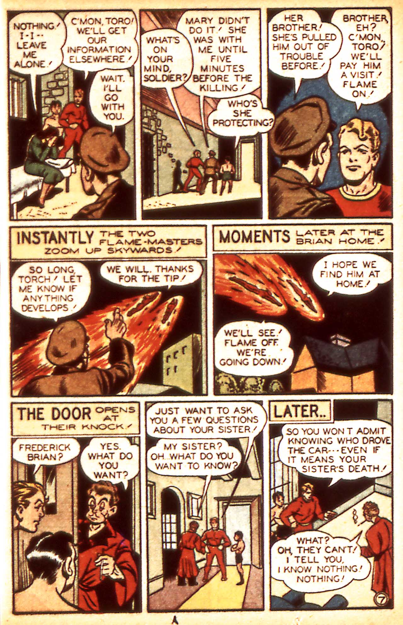 Read online The Human Torch (1940) comic -  Issue #17 - 22