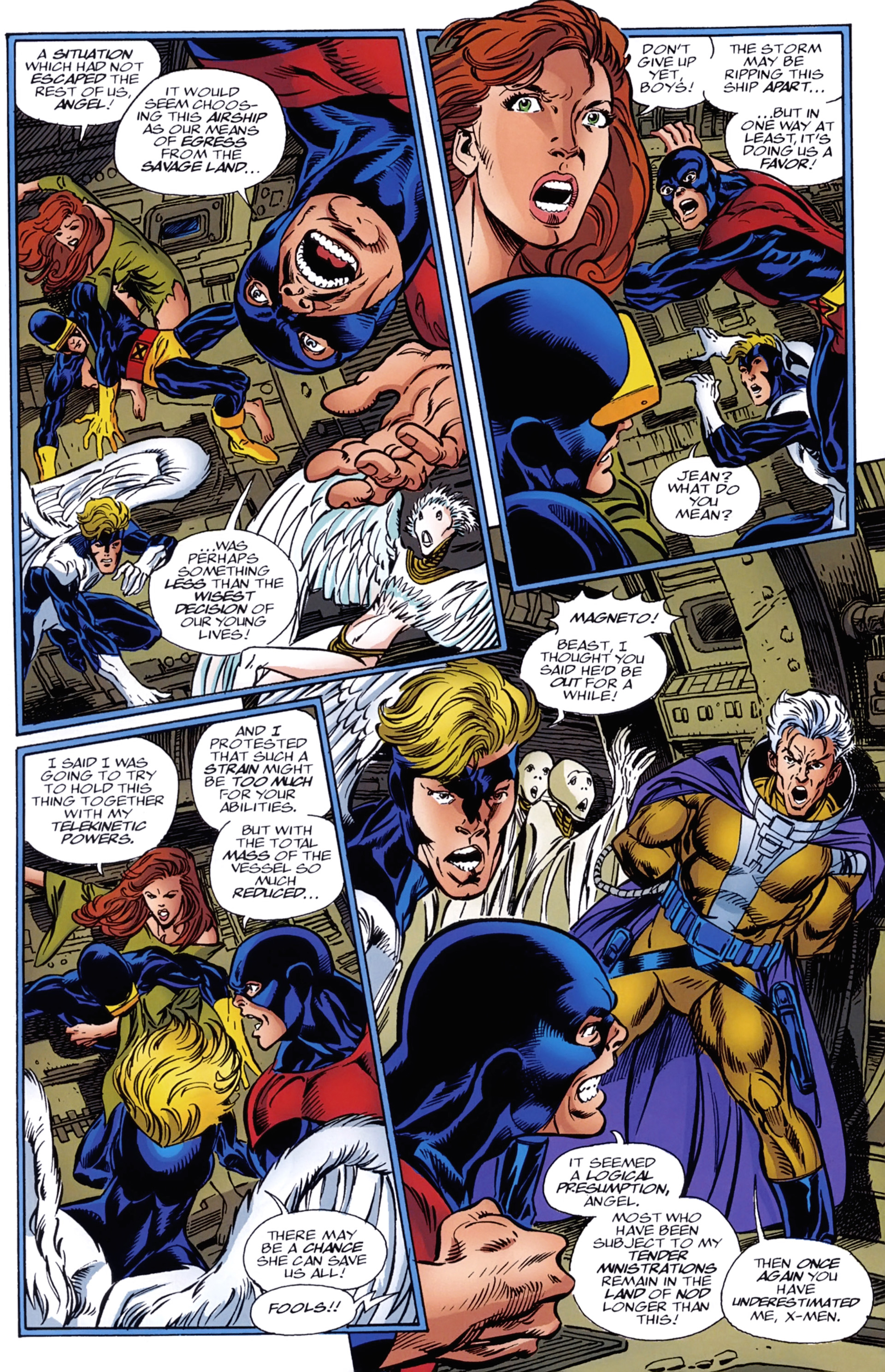 Read online X-Men: Hidden Years comic -  Issue #5 - 7