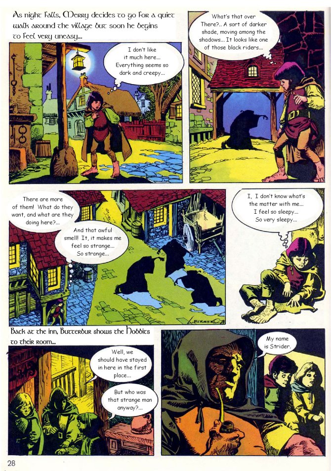 Read online El Señor de los Anillos comic -  Issue #1 - 23