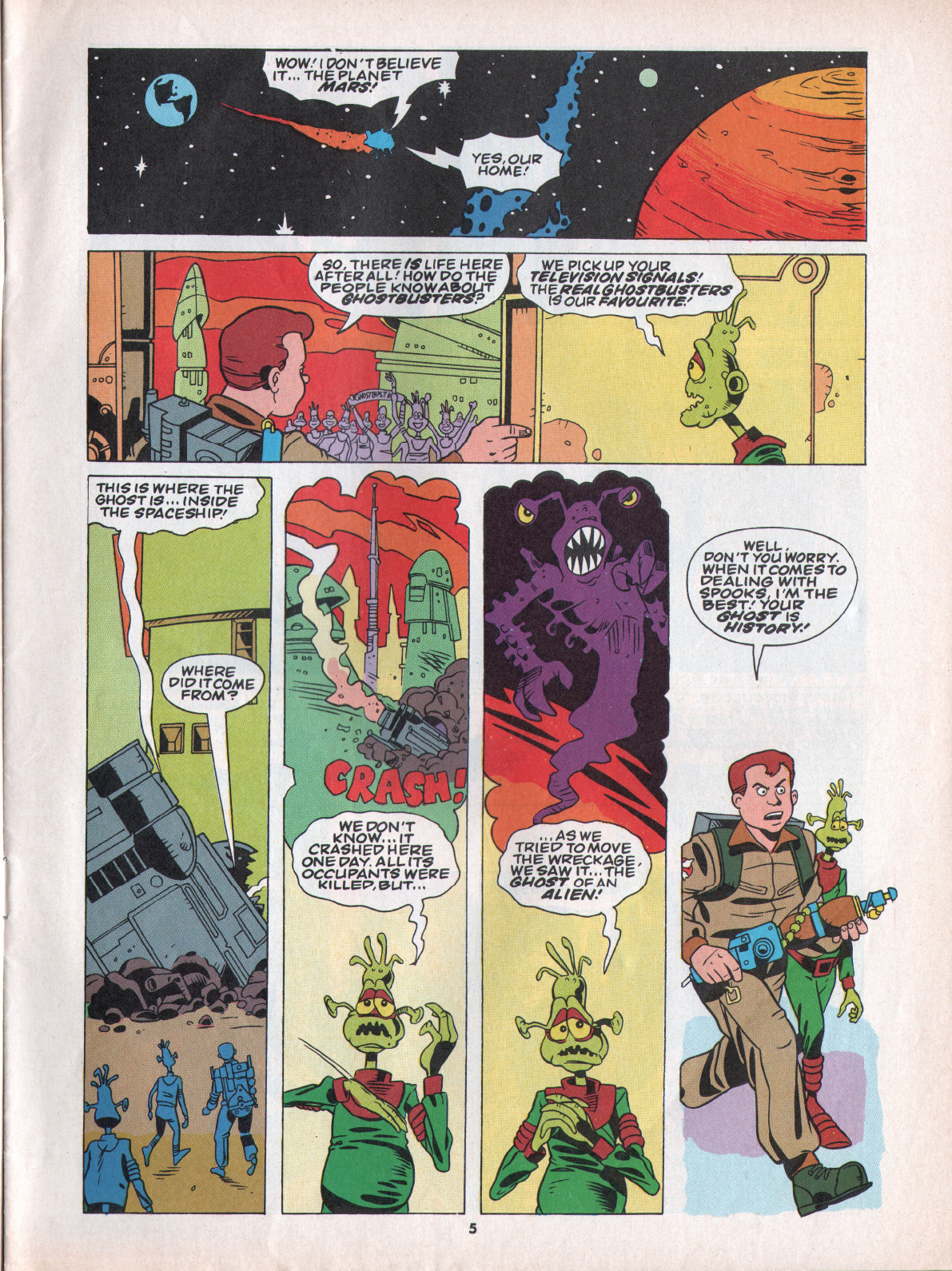 Read online The Real Ghostbusters comic -  Issue #86 - 5