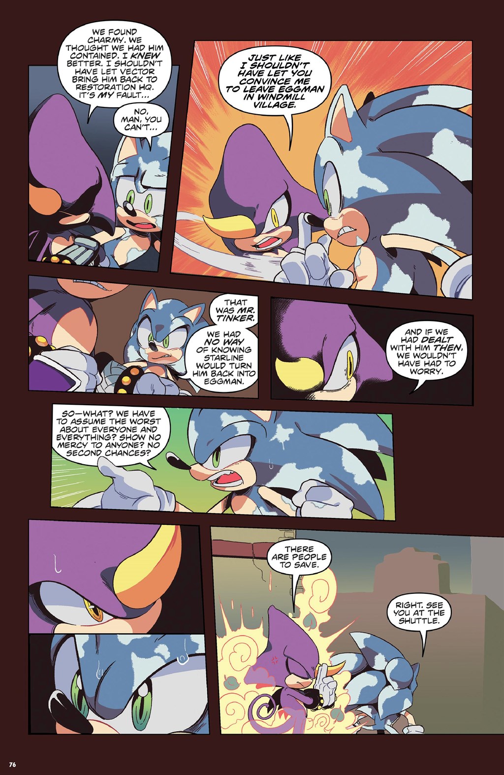 Read online Sonic the Hedgehog (2018) comic -  Issue # _The IDW Collection 3 (Part 1) - 76